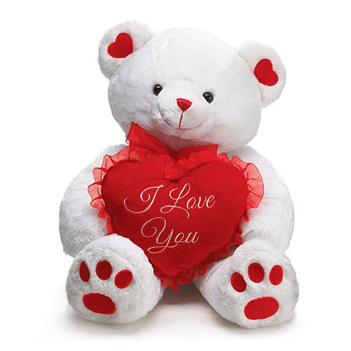 Buy Online I Love You Teddy Bear Send India