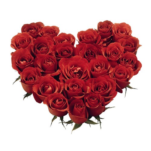 Heart Shape Flower Bouquet- Buy/Send Heart Shape Flower Bouquet Online